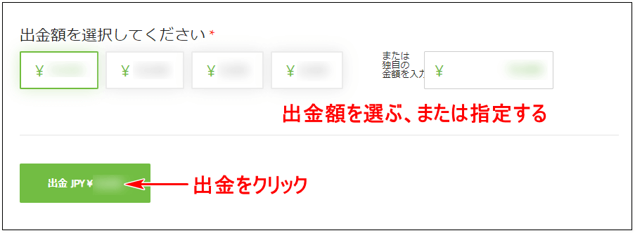 TitanFX出金_bitwallet出金方法手順_pc6