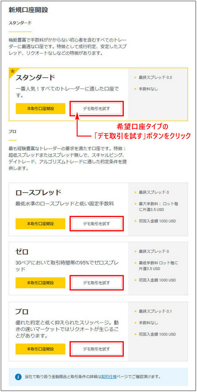 Exnessデモ口座_pc1