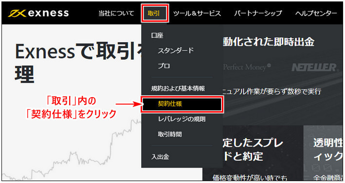 Exnessスワップポイント_pc8