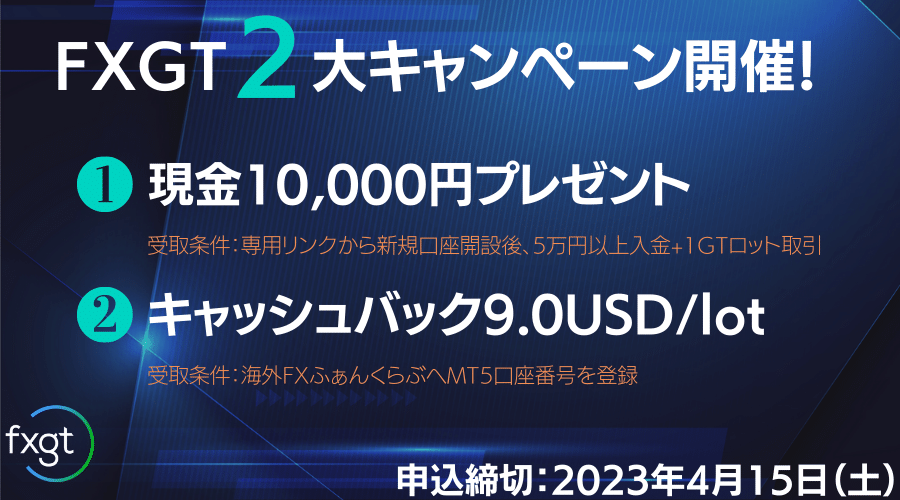 海外FXふぁんくらぶ限定特別キャンペーンFXGT