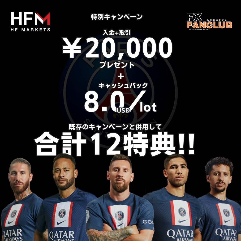 HFM×FANCLUB2万円プレゼント特別限定キャンペーン