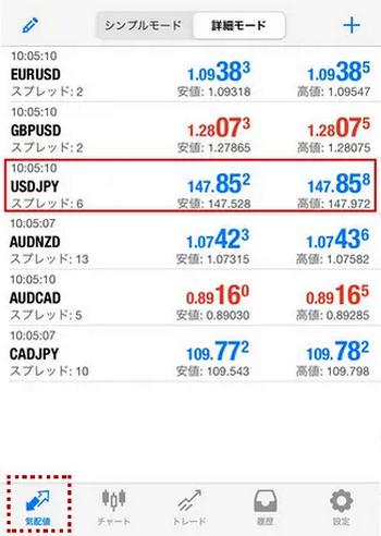 xm_通貨ペア_マニュアル