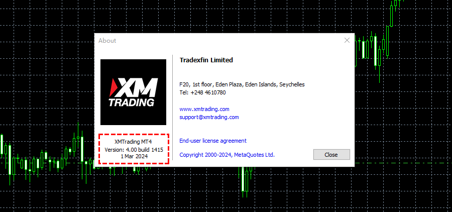 XM_デモ口座バージョン情報確認_pc2