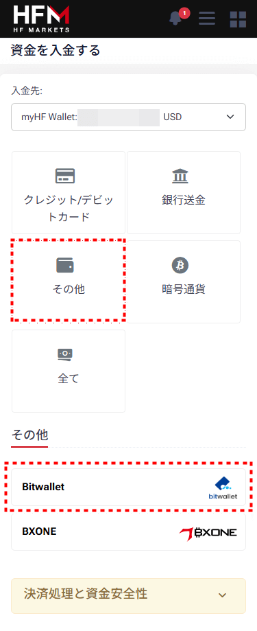 HFM_入金_bitwallet_mb10