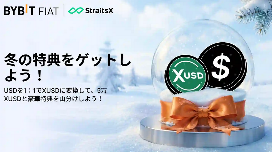 StraitsX経由で入金して、5万XUSDの山分け&冬限定グッズをゲットしよう